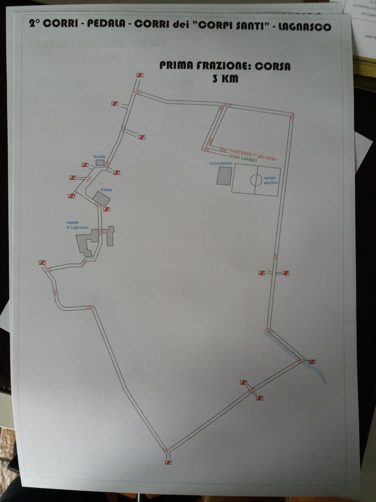 1ª frazione · Corsa 3 km